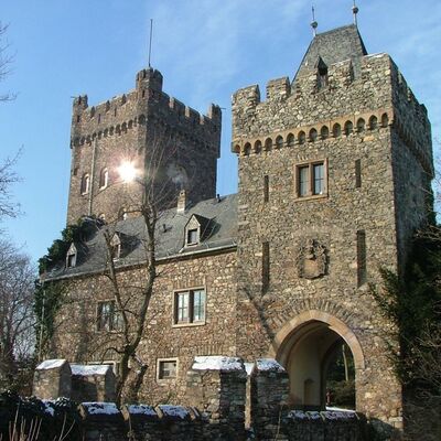 Bingen - Burg Klopp; Bildquelle: Bingen am Rhein Tourismus und Kongress GmbH