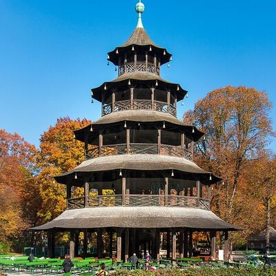 Klassenfahrt München - Chinesischer Turm