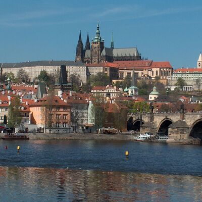 Klassenfahrt Prag - Burgberg Hradschin mit Veitsdom