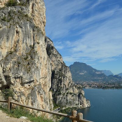 Klassenfahrt Gardasee, Ponalestraße nach Riva