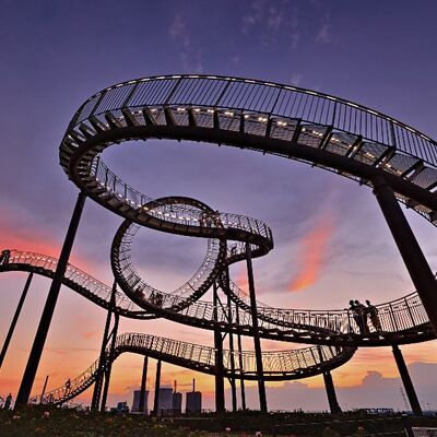 Klassenfahrt Ruhrgebiet - Tiger & Turtle in Duisburg