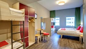 Meininger Amsterdam City West, Mehrbettzimmer