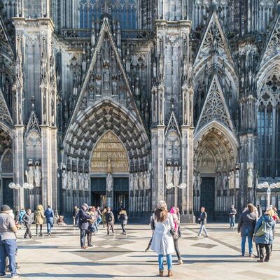 Köln - Eingangsportal Kölner Dom