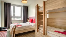 Salzburg, Meininger Hotel - Mehrbettzimmer