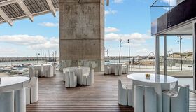 Barcelona, BISC Sailing Hostel - Terrasse