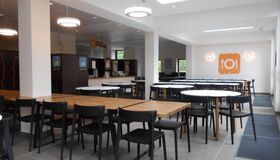 Klassenfahrt Brüssel: Hotel Generation Brüssel - Frühstücksraum