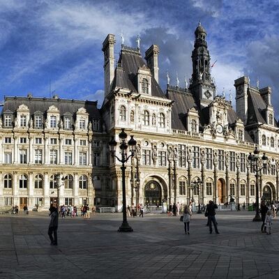 Klassenfahrt Paris - Hotel de Ville