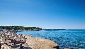 Istrien, Proec Hotel Delfin - Strand