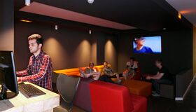 Barcelona, Amistat Hostel - Lobby