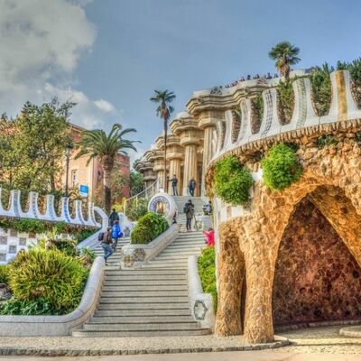Klassenfahrt Barcelona - Park Güell
