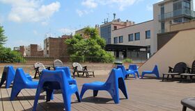 Barcelona, BCN Sport Hostel - Terrasse