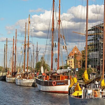 Museumshafen in Greifswald