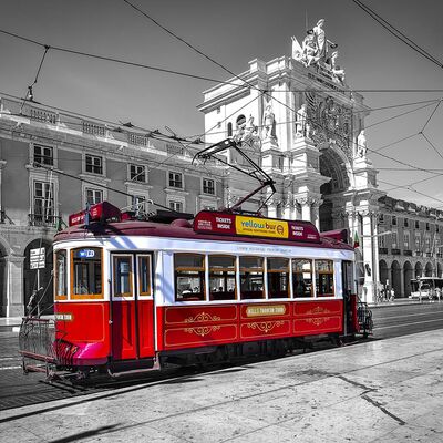 Klassenfahrt Lissabon, Straßenbahn Nr. 28