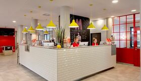 Wien, MEININGER Hotel Wien Downtown Franz, Rezeption