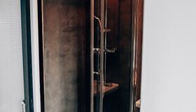 Paris, Hotel Luxia, Badezimmer