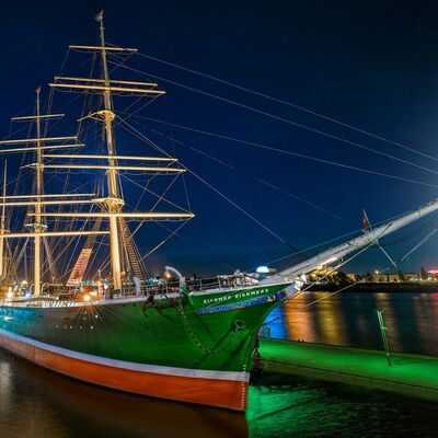 Klassenfahrt Hamburg - Rickmer Rickmers