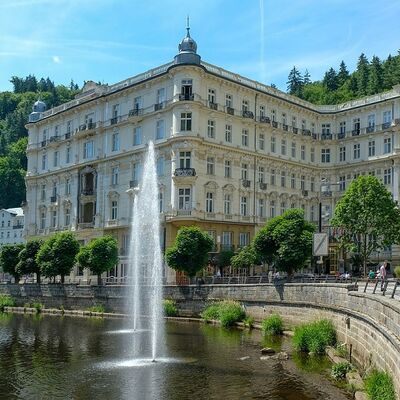Grandhotel Pupp in der Altstadt von Karlsbad