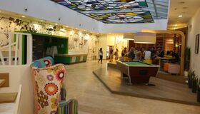 Budapest, wombat's CITY HOSTEL - Lobby