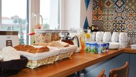 Krakau - Hostel Ginger, Frühstück