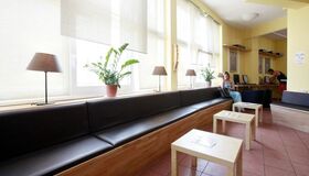 Klassenfahrt München - a&o Hackerbrücke, Lobby