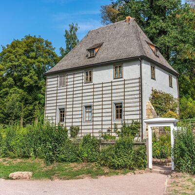 Klassenfahrt Weimar - Goethes Gartenhaus