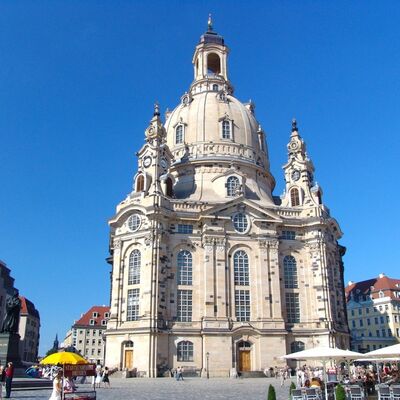 Klassenfahrt Dresden, Frauenkirche
