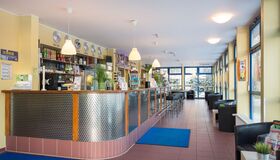 Klassenfahrt Dresden - a&o Hostel, Lobby