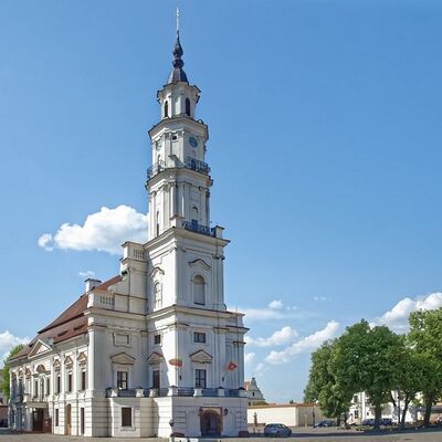 Baltikum - Rathaus in Kaunas