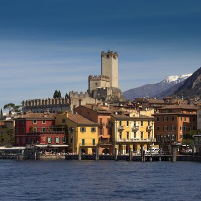 Klassenfahrt Gardasee, Malcesine