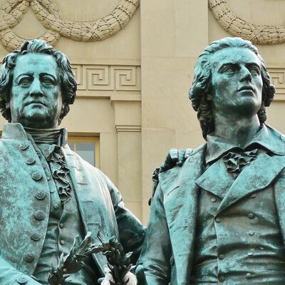 Klassenfahrt Weimar - Goethe uns Schiller