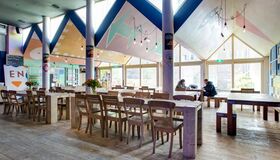 Amsterdam, Hans-Brinker Hostel, Frühstücksraum