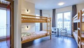 Klassenfahrt Brüssel, Jugendherberge Jaques-Bre - Mehrbettzimmer