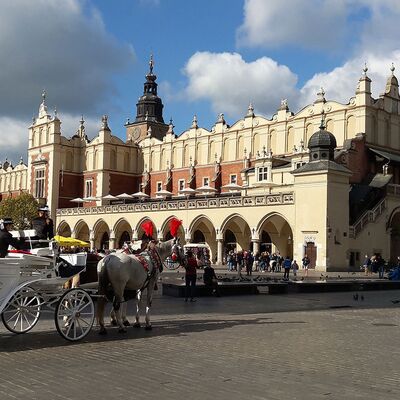 Klassenfahrt Krakau - Tuchhallen