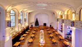 Prag, Hotel Theatrino - Speiseraum