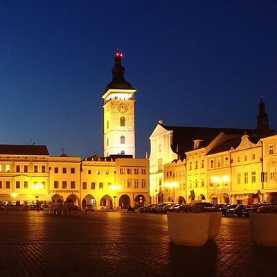 Marktplatz in Budweis
