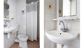Amsterdam, Hans-Brinker Hostel, Bad