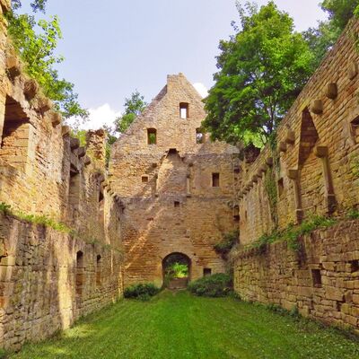 Bingen - Klosterruine Disibodenberg