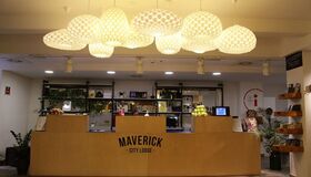Budapest, Maverick Hostel - Rezeption