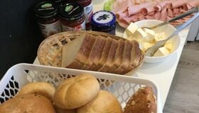 Krakau - Hostel Hollywood, Frühstück