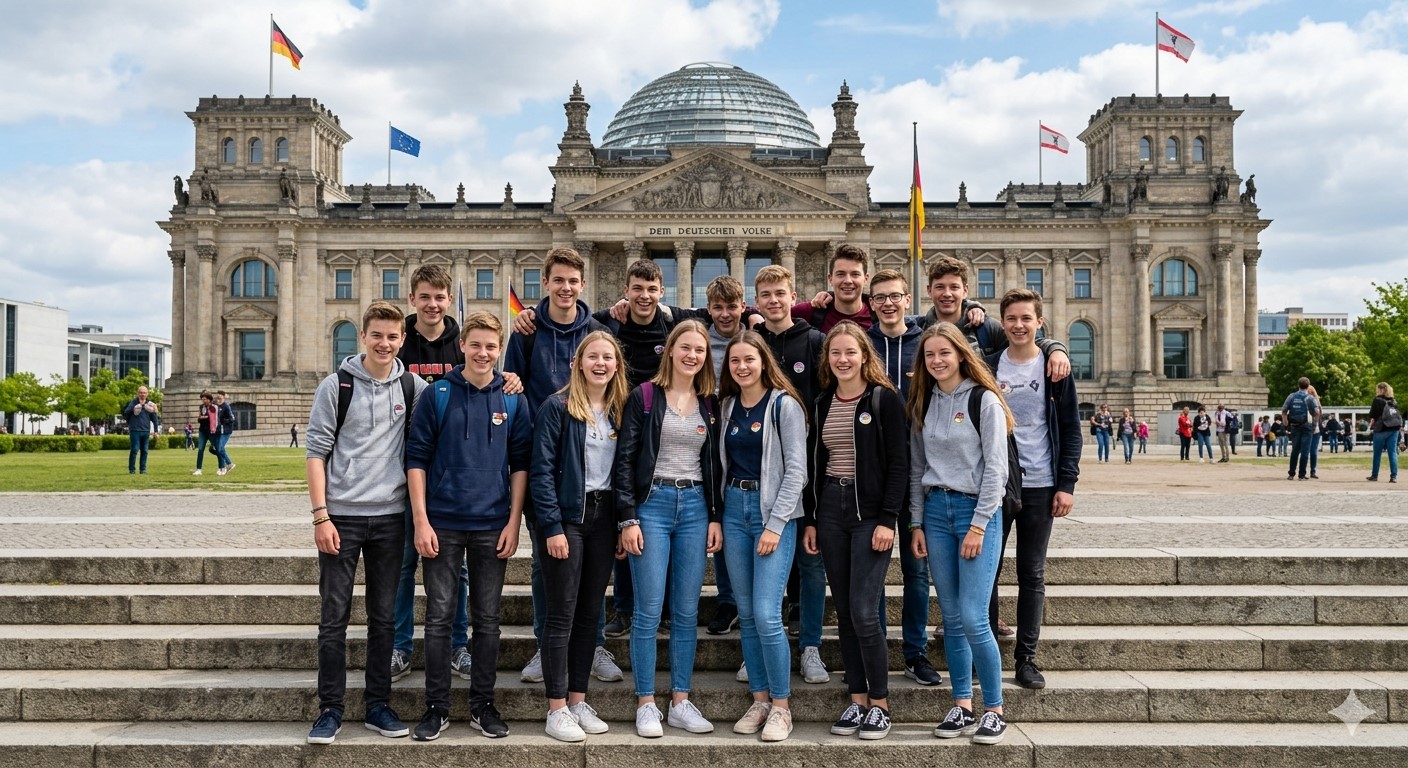 Klassenfahrten Berlin - Regierungsviertel und Reichstag